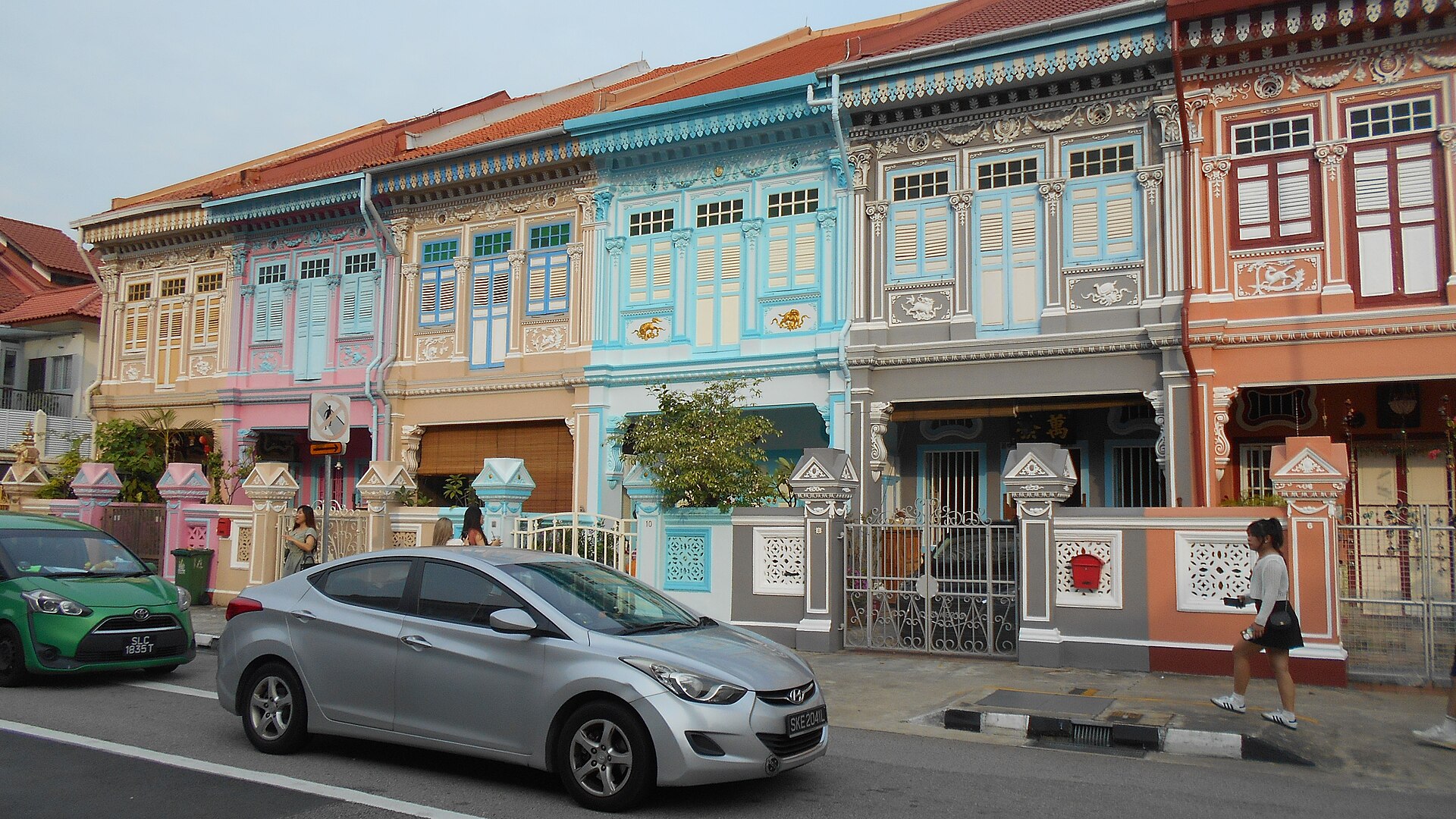 Koon Seng Road, Joo Chiat: photographing the colourful Peranakan terrace houses